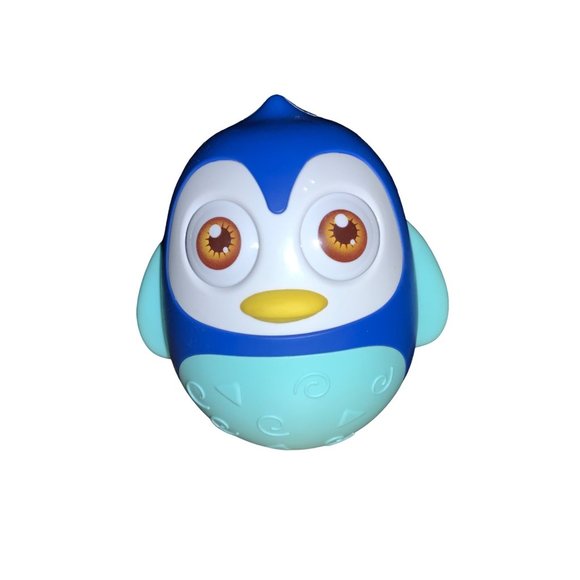 Penguin Tumbler Wobbler Fun Toy for Baby Toys 6 to 12 Months - Picture 1 of 9